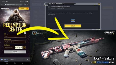 Como Canjear Codigo En Call Of Duty Mobile Youtube