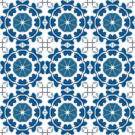 Azulejos Portugueses Cuadrado Detalle Perfecta Vector Png Dibujos Sin