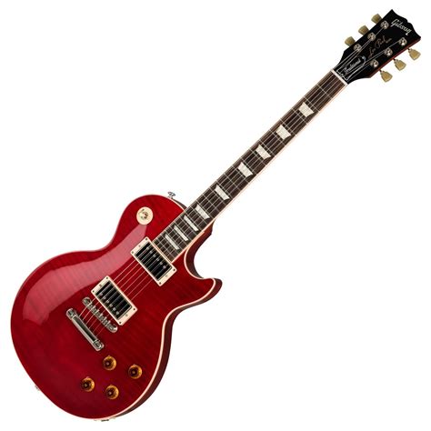 Disc Gibson Les Paul Traditional 2019 Cherry Red Translucent Gear4music