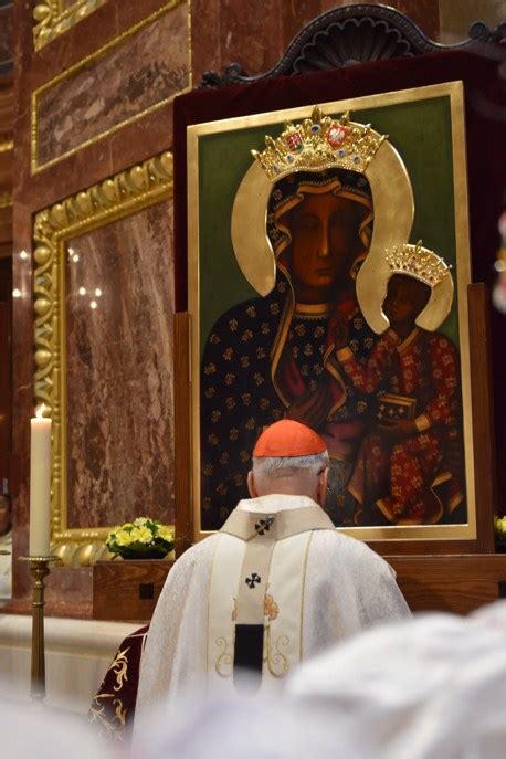 Koronacja kopii obrazu Matki Boskiej Częstochowskiej w bazylice św