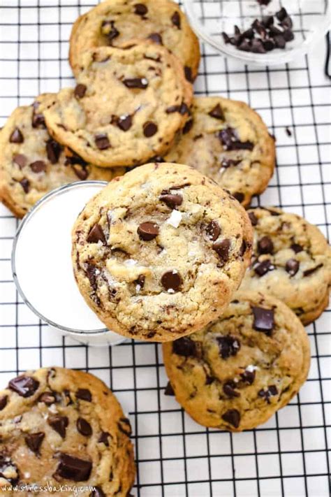 No Chill Chocolate Chip Cookies Recipe Stress Baking