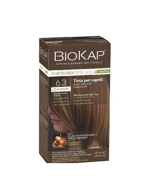 BioKap Nutricolor Delicato Rapid Permanent Hair Color 135 Ml Barva Na