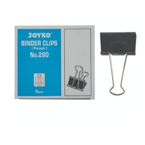 Jual Joyko Binder Clip Besar No 280 Clips Penjepit Klip Kertas 60mm 6