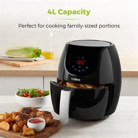 Tower 4l Vortx Digital Air Fryer Dunelm