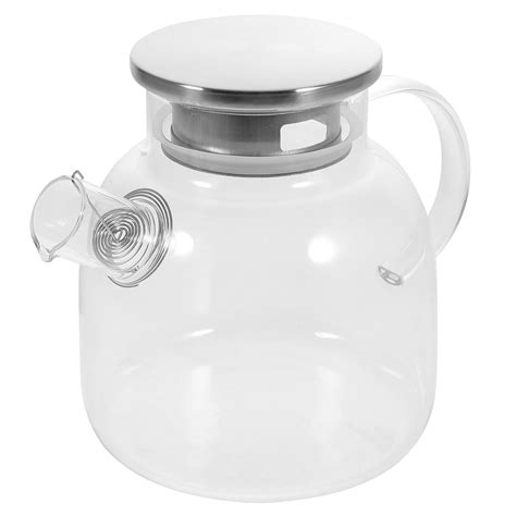 Nuolux Tearoom Glass Tea Kettle Tea Making Pot Small Teapot Hand Made