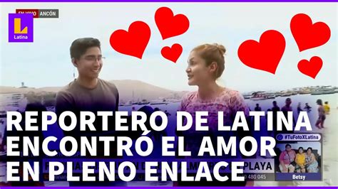 Joven Coquetea Con Reportero De Latina En Plena Transmisi N En Vivo Youtube