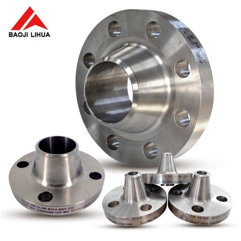 WNRF Flange Weld Neck Flange Forged Gr2 Titanium ASME B16 5 High