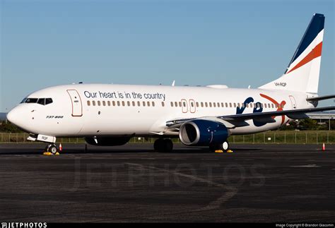 Vh Rqp Boeing 737 8fe Regional Express Rex Brandon Giacomin Jetphotos