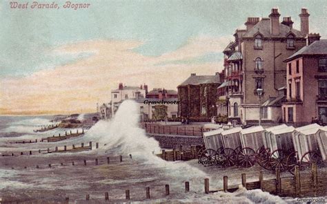 Old photo of Bognor Regis, Sussex, part of Gravelroots Vintage Trail