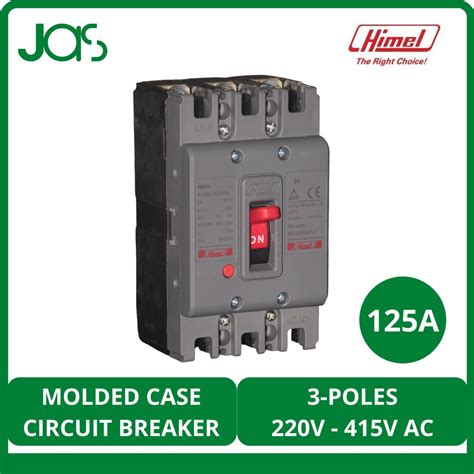 Himel Molded Case Circuit Breaker A Poles V V Hz