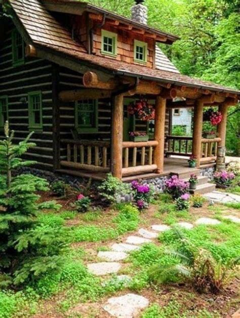 30 Affordable Small Log Cabin Ideas With Awesome Decoration Log Home