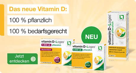 Vitamin D Loges 7 000 I E Pflanzlich 90 St Shop Apotheke At