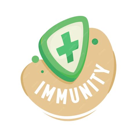 Premium Vector Immunity Logo With Medical Shield And Cross Logotype