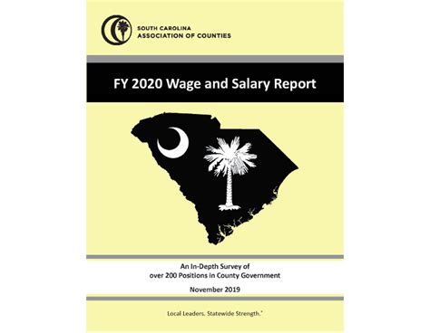 2020 Wage and Salary Report | South Carolina Association of Counties