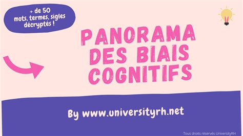 Panorama Des Biais Cognitifs UniversityRH