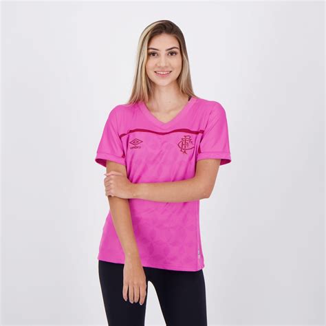 Camisa Umbro Fluminense Outubro Rosa Feminina Futfanatics