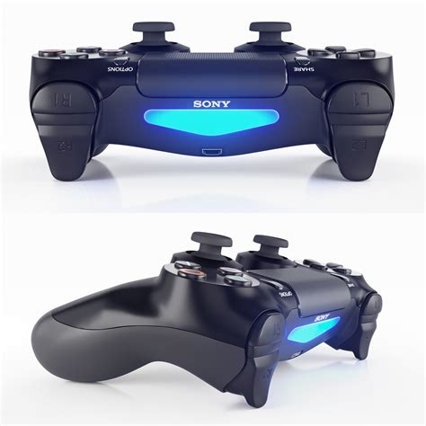 SONY DUALSHOCK 4 V2 3D Model CGTrader