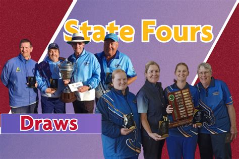 2023 2024 Men S And Women S State Fours Draws Bowls WA