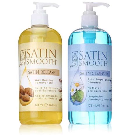 Satin Smooth Satin Release Wax Residue Remover Oil Nortelshop