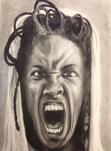 Medea From Medea 11 X17 Graphite And Carbon Pencil On Paper