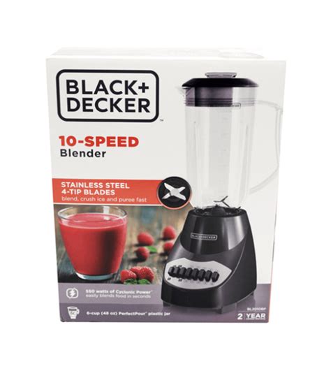 Blackdecker Blender 10 Speed 550w Noble Linen