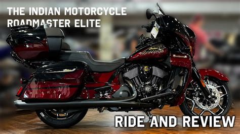 Indian Motorcycle Roadmaster Elite Review And Ride Number Of