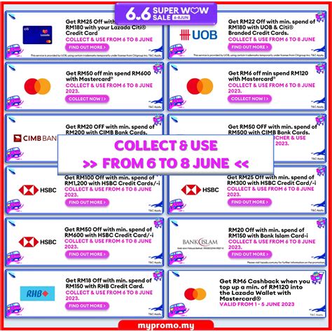 Lazada 6 6 Sale X Bank And EWallet Vouchers Mypromo My