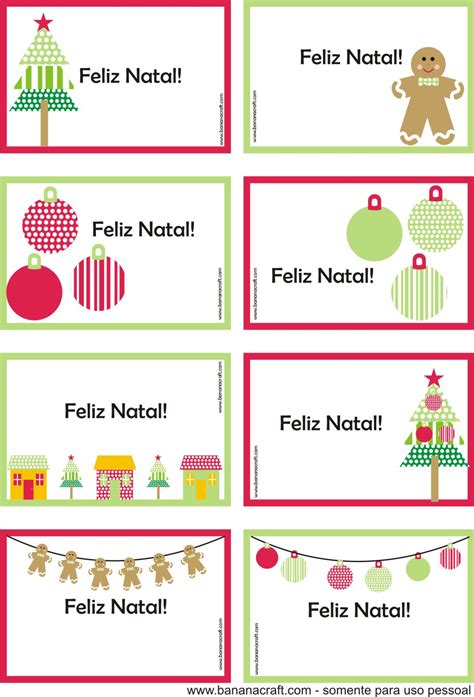 Cartões De Natal Para Imprimir Ideias E Lindas Mensagens