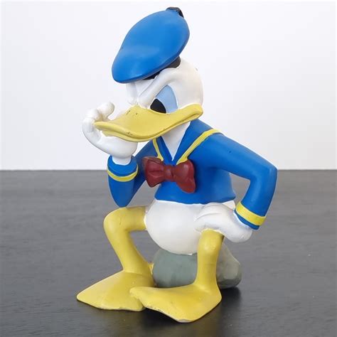 Vintage Donald Duck Thinker statue - Demons & Merveilles