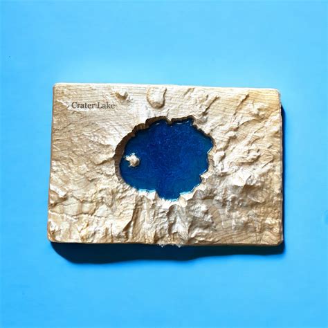 map of crater lake national park 6