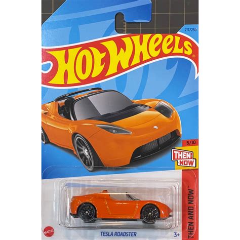 風火輪 Hot Wheels 23M 23N 初代車 特斯拉 TESLA ROADSTER 電動車 跑車 敞蓬 蝦皮購物