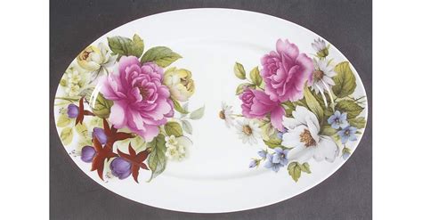 Victoria 14 Oval Serving Platter By Bill Goldsmith Replacements Ltd