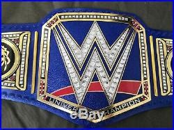 NEW WWE Blue Universal Championship Belt Adult Size Wrestling Replica