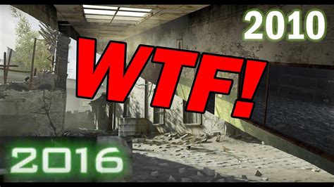 Cod4 2010 Vs 2016 Maps Cod4 Remastered Call Of Duty Modern Warfare