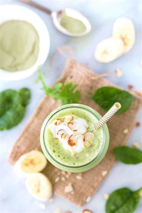 Green Tea Matcha Smoothie Jessica Gavin