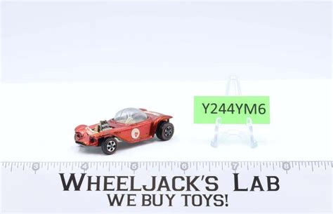 Beatnik Bandit Spectraflame Red Hot Wheels Mattel Vintage Redline RL Wheeljack S Lab
