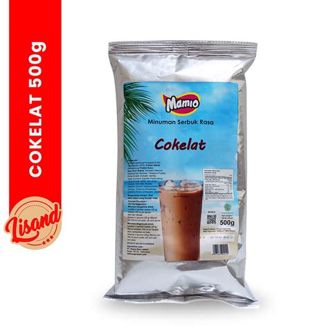 Jual Bubuk Minuman Cokelat Mamio Kemasan G Shopee Indonesia