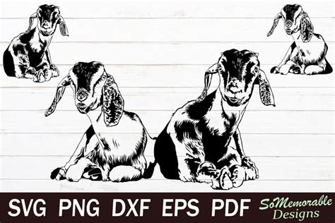 Goats Svg Cut File Goats Svg Design 1375661