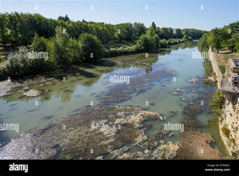 Aude River Carcassonne France Stock Photo Alamy