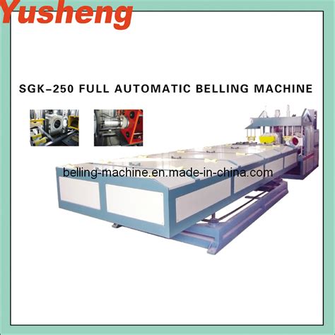 Full Automatic Belling Socket Machine SGK250 China Belling Machine