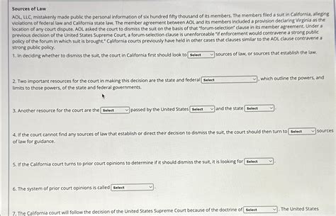 Solved Sources Of Lawaol Llc Mistakenly Made Public The Chegg