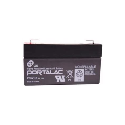 Pe6v12f1 Gs Portalac Battery Emergency Lighting Gs Portalac