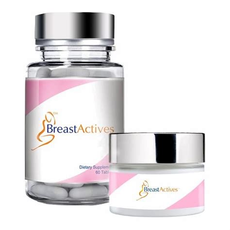 Breast Actives Natural Breast Enlargement Cream And Capsule Combo At Rs