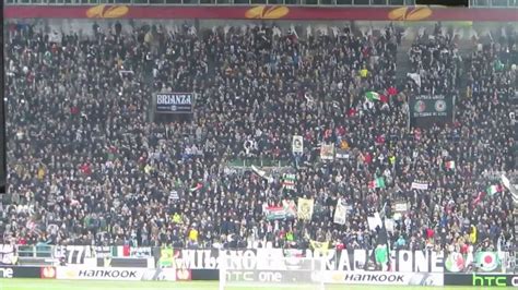 Juve Vs Trabzonspor Tifo Curva Sud Juventus Youtube