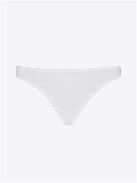 Ciara Thong White Change Lingerie