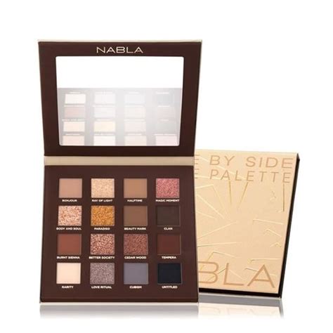 Nabla Side by Side Fard à paupières Palette NUDE palette de