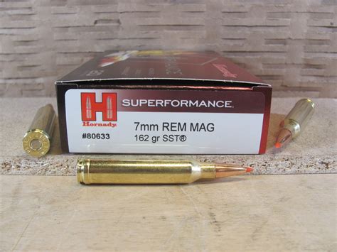 Round Box Mm Remington Magnum Grain Sst Hornady Superformance