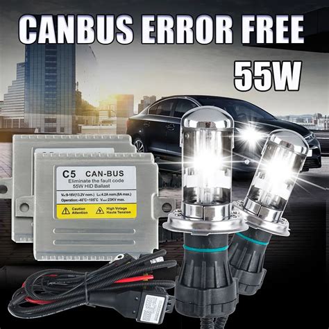 C W Canbus Xenon H High Low Bi Xenon Kit Hb H K K