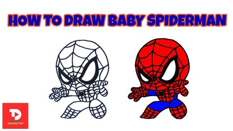 Baby Spiderman Drawing