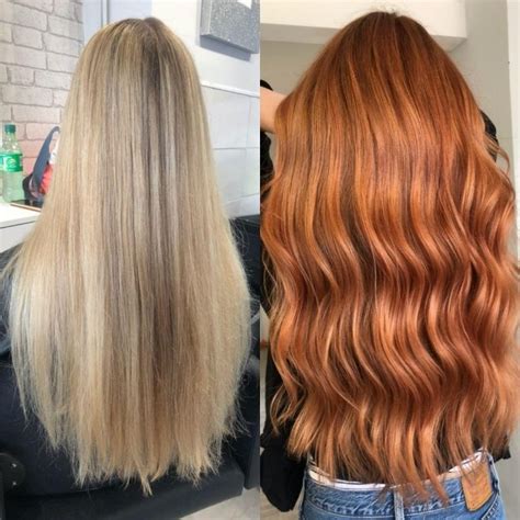 Blonde To Copper Hair Transformation Ginger Hair Laurenlovesblog Ginger Hair Color Copper